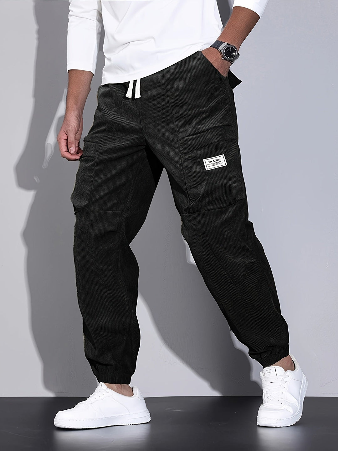 Darragh | Corduroy Cargo Pants