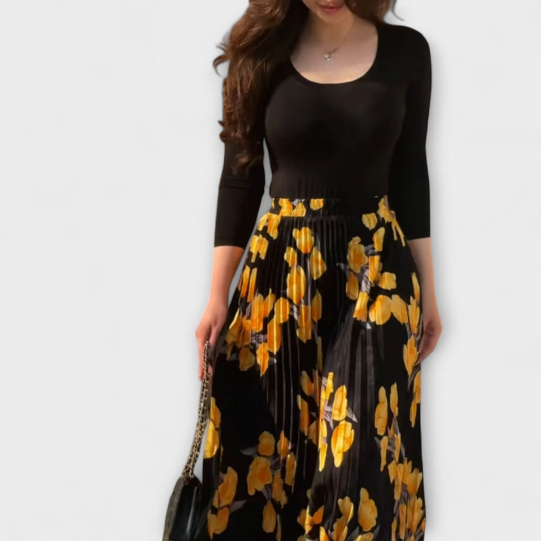 Vilma – Pleated Skirt and Matching Top