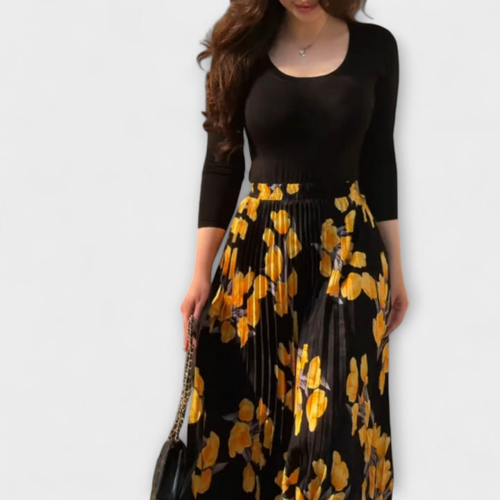 Vilma – Pleated Skirt and Matching Top