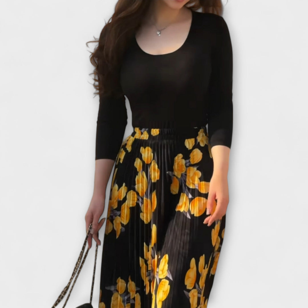 Vilma – Pleated Skirt and Matching Top