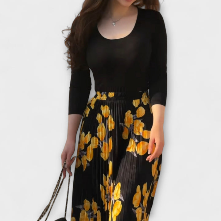 Vilma – Pleated Skirt and Matching Top