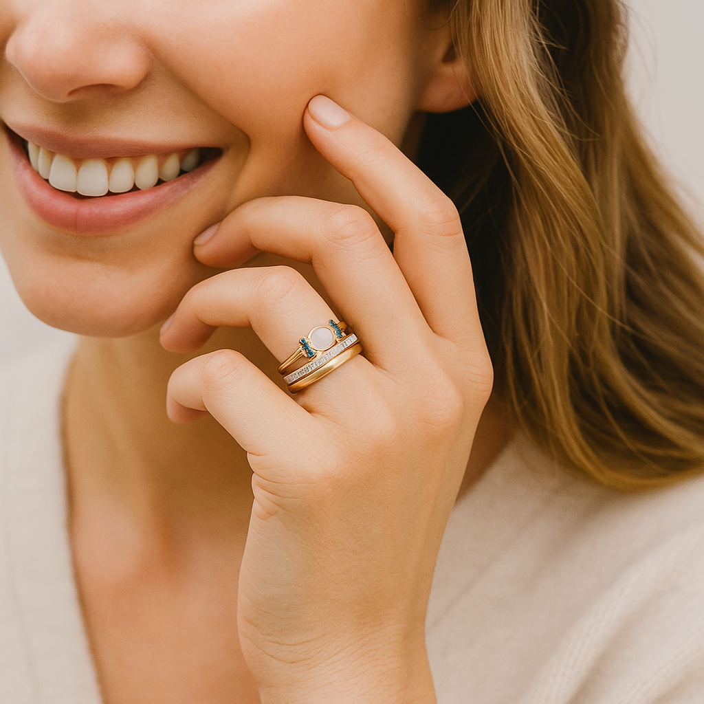 Saoirse – Elegant Gold Ring