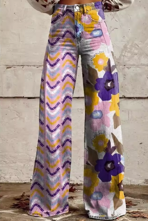 Elin - Elegant boho trousers
