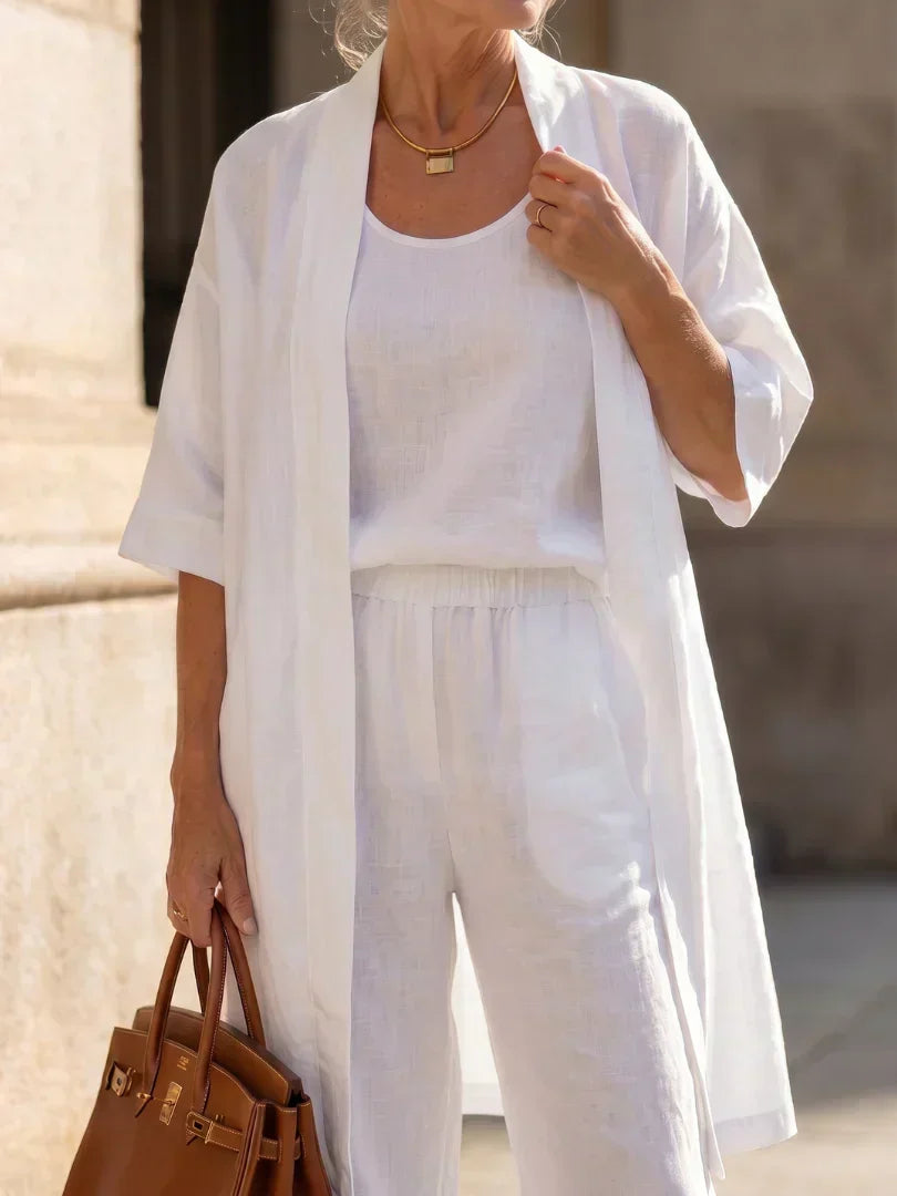 Sadhbh - Light Linen Set
