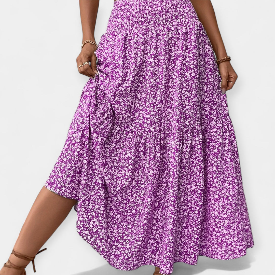 Floral Print Skirt