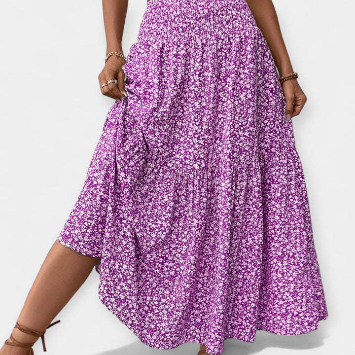Floral Print Skirt