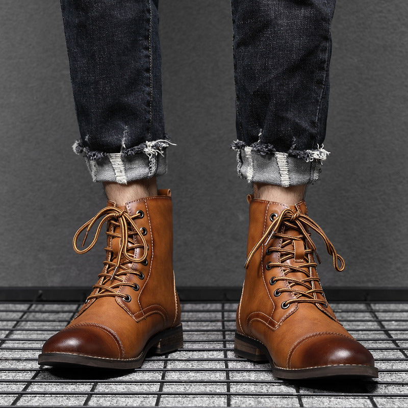 Conor | Leather Boots
