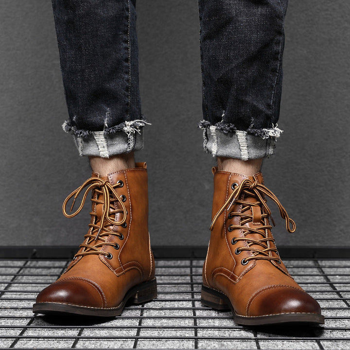 Conor | Leather Boots