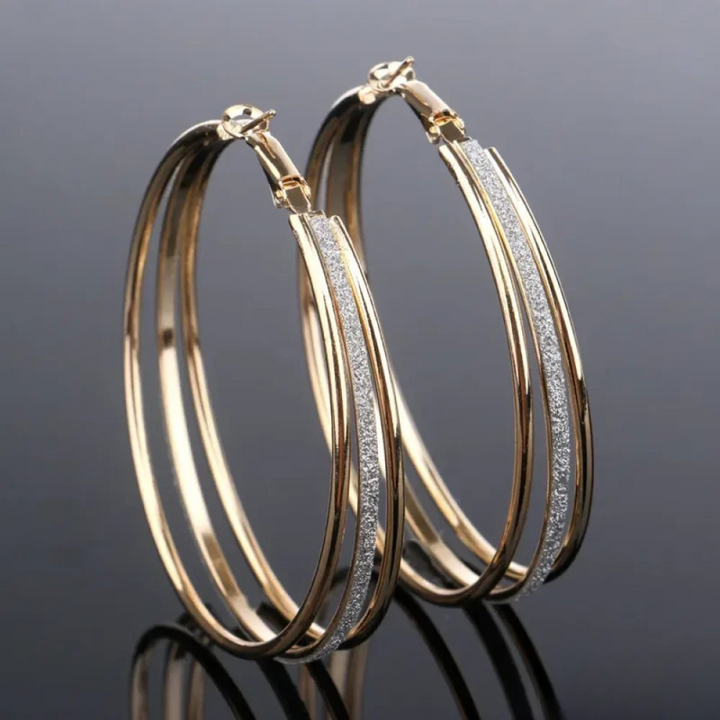 Retro Gold Earrings