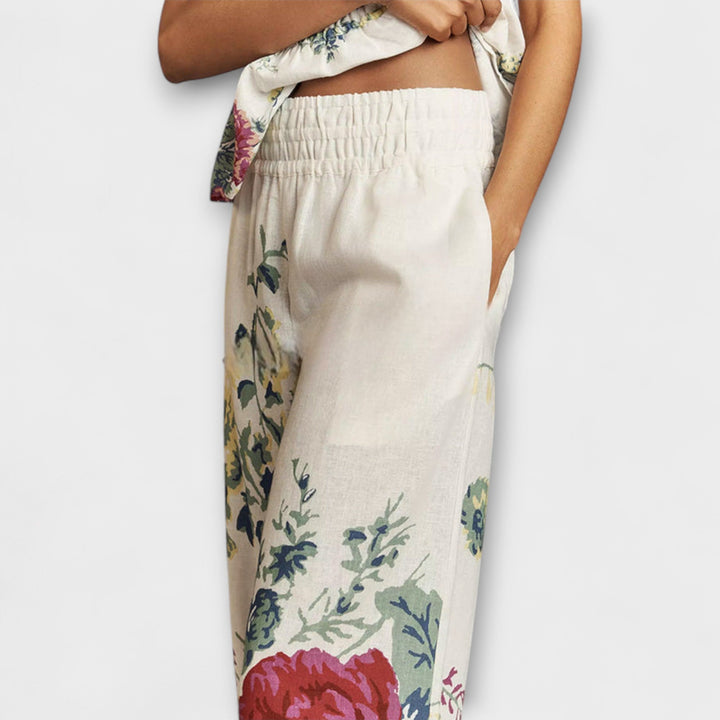 Indigo – Floral Summer Dress Set