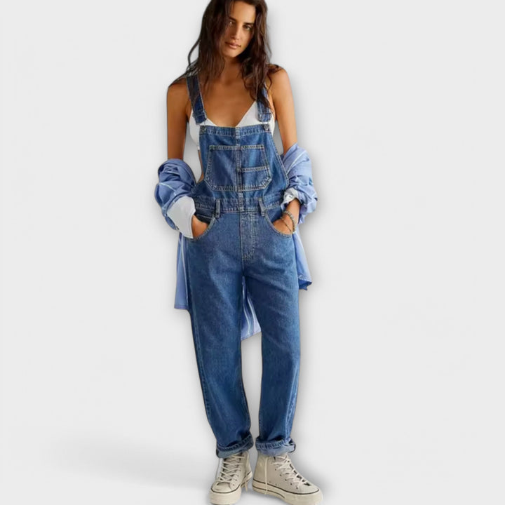 Caoimhe – Loose Denim Overalls