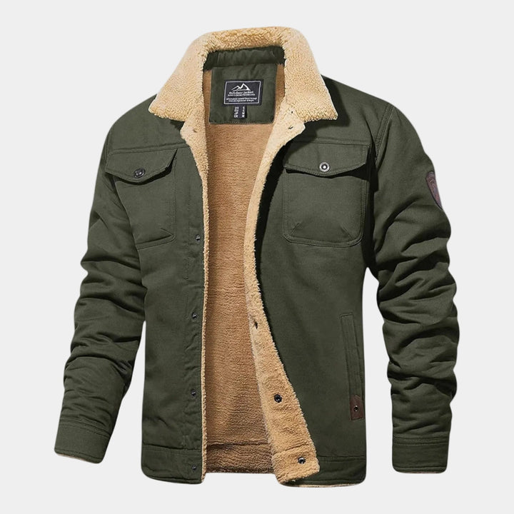 Kasper | Warm autumn bomber jacket