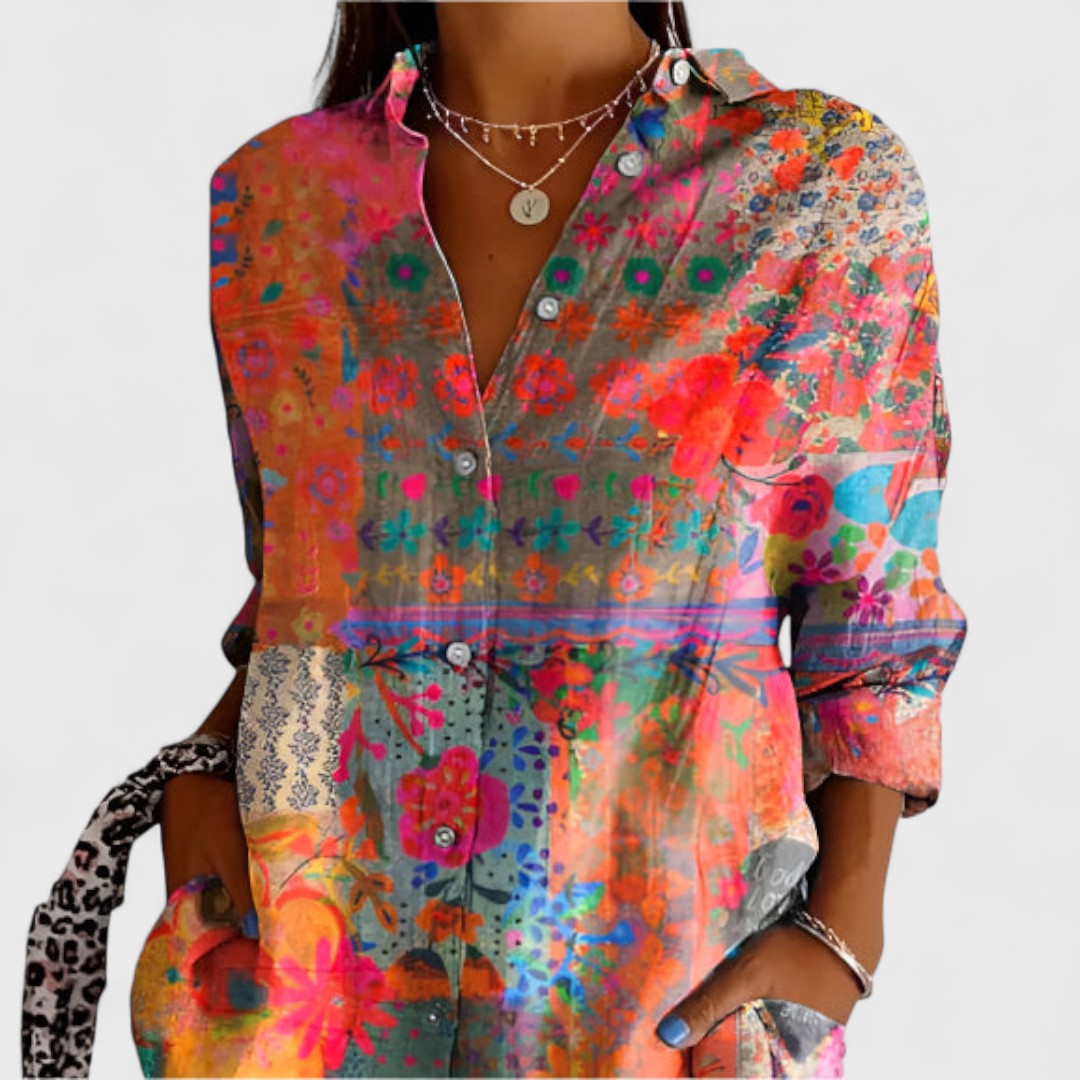 Róisín - Floral Print Shirt