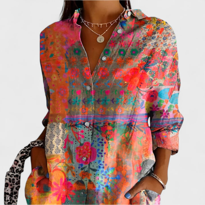 Róisín - Floral Print Shirt