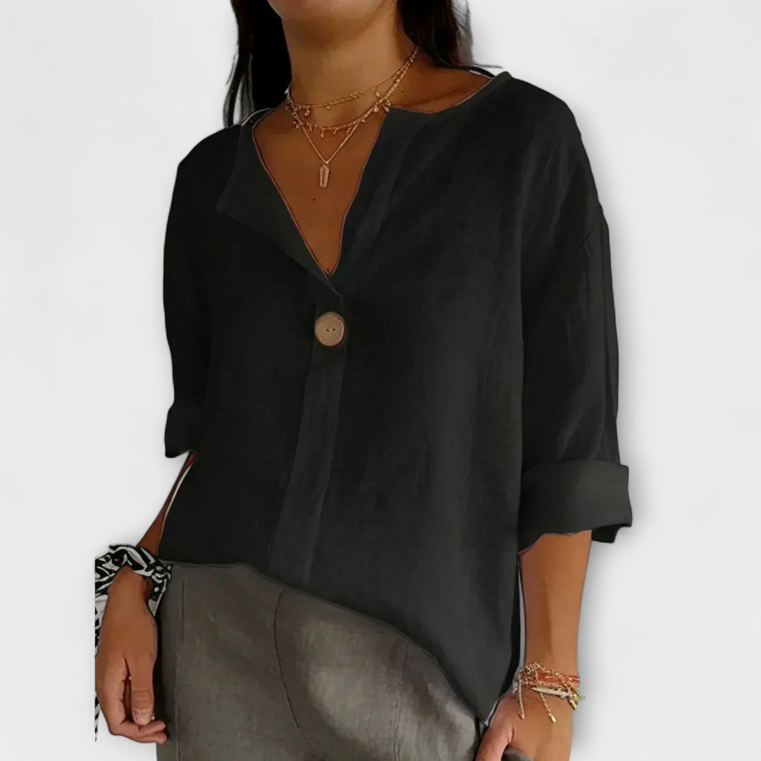 Siobhán - Lightweight Canvas Blouse
