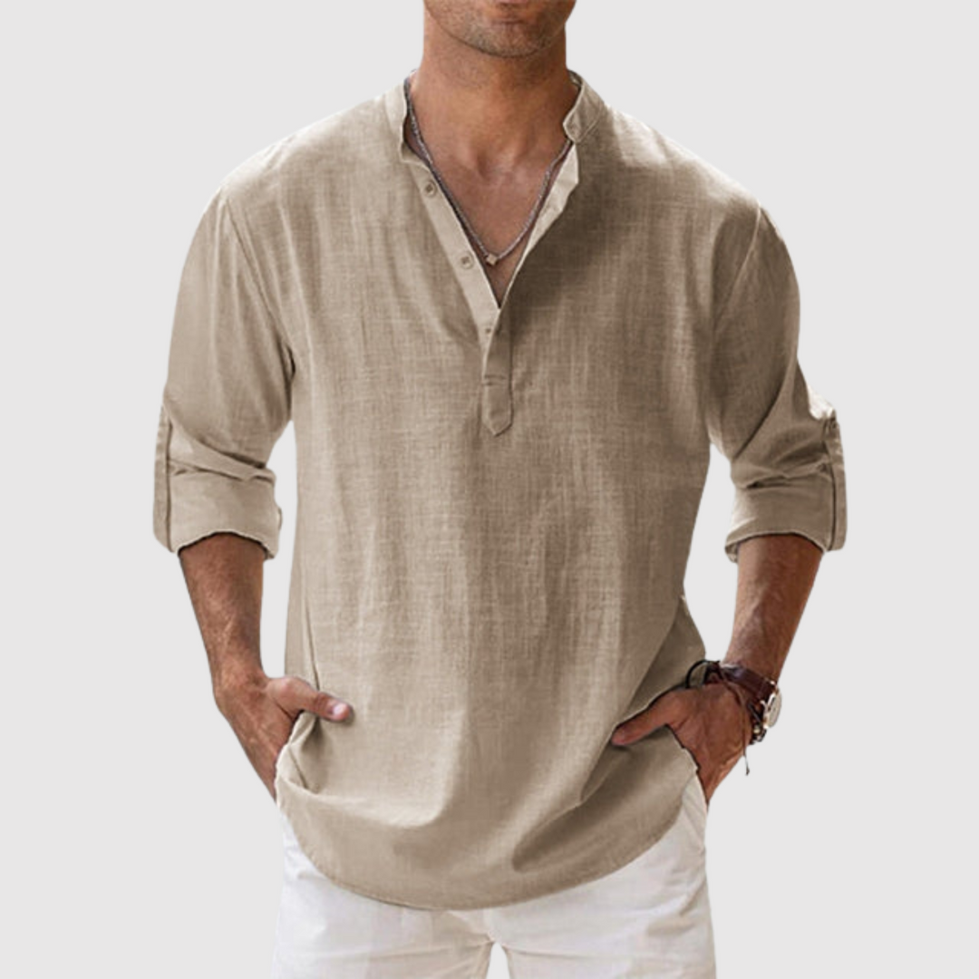 Liam – Breathable Linen Shirt