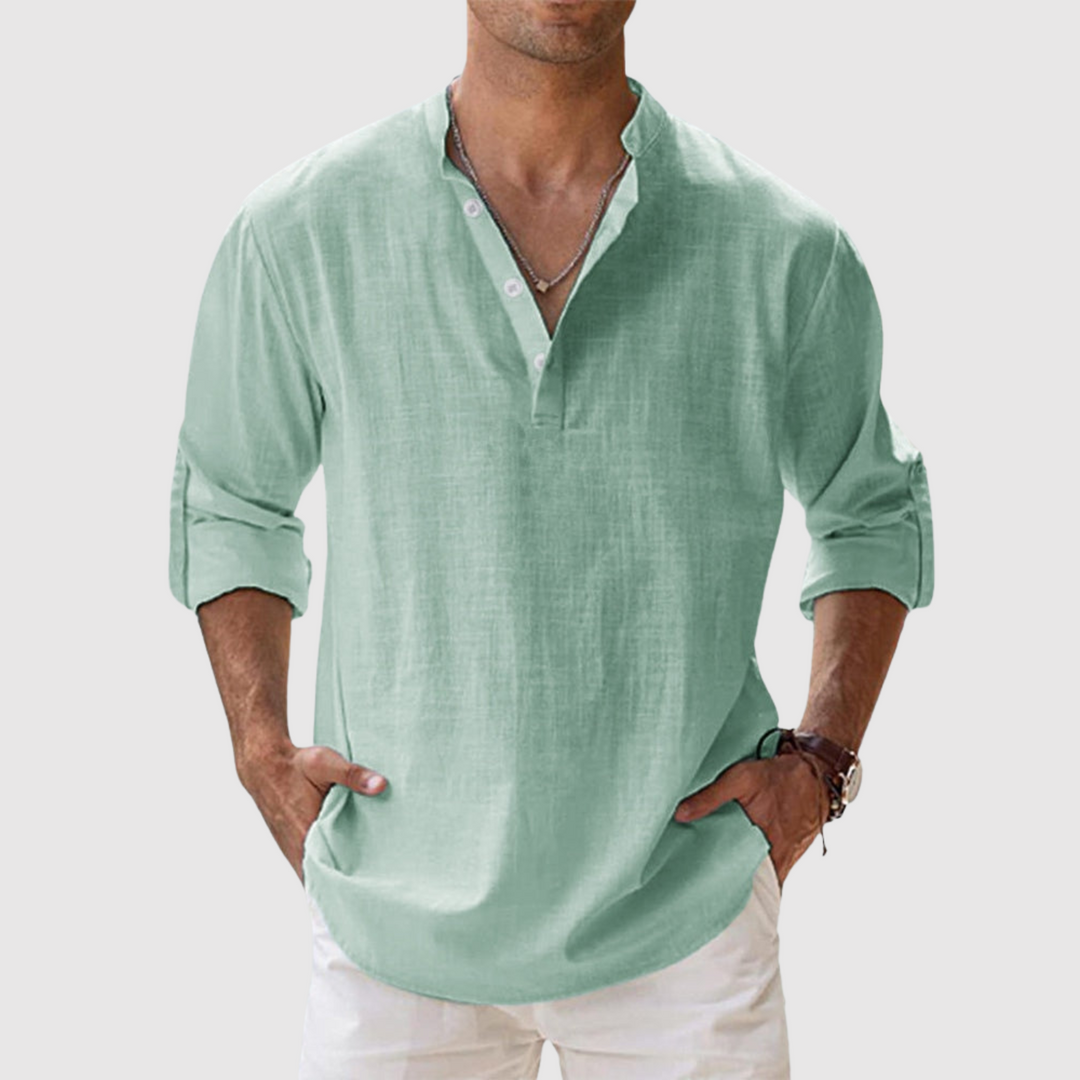 Liam – Breathable Linen Shirt