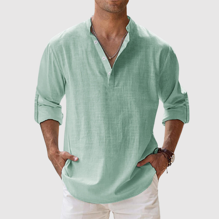 Liam – Breathable Linen Shirt