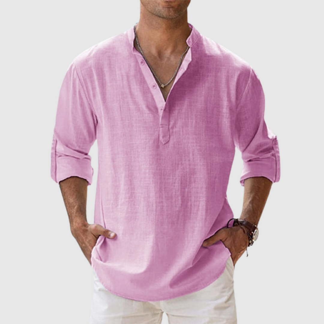 Liam – Breathable Linen Shirt