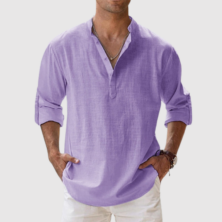 Liam – Breathable Linen Shirt