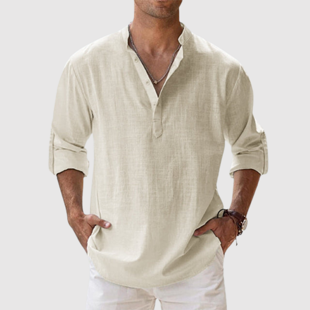Liam – Breathable Linen Shirt