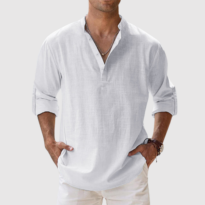 Liam – Breathable Linen Shirt