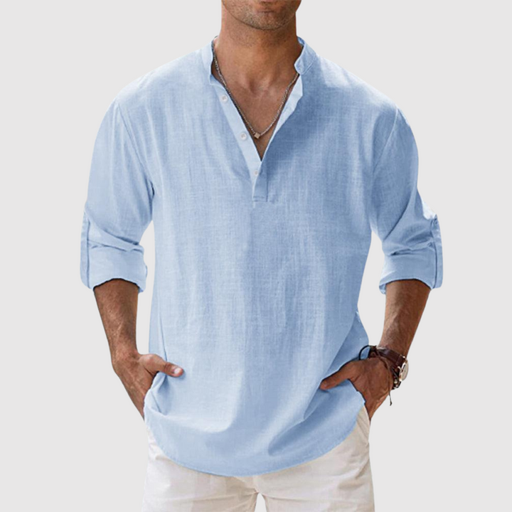 Liam – Breathable Linen Shirt