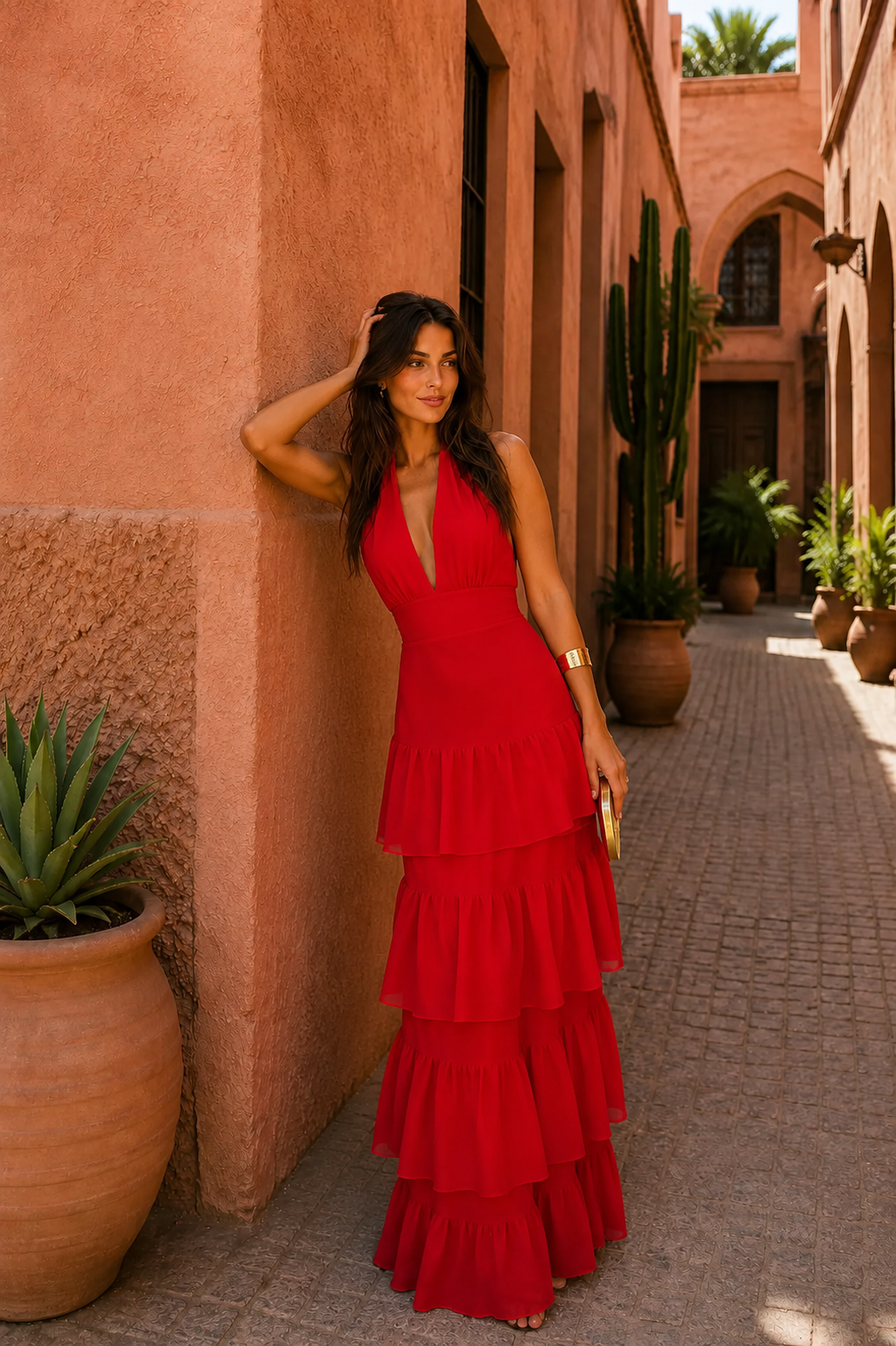 Ciara - Ruffled Dress