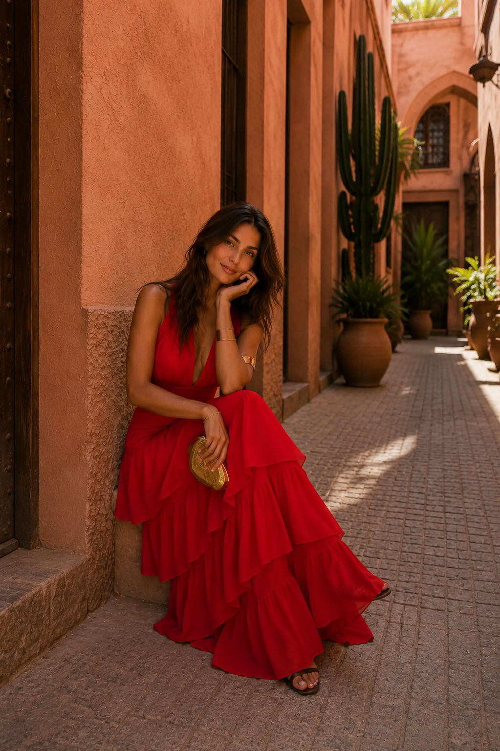 Ciara - Ruffled Dress