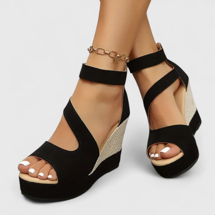 Solvej | Orthopedic Wedge Heel Sandals