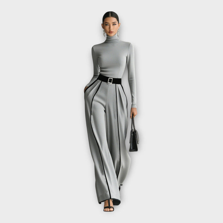 Elegant Jumpsuit with Minimalist Aesthetic