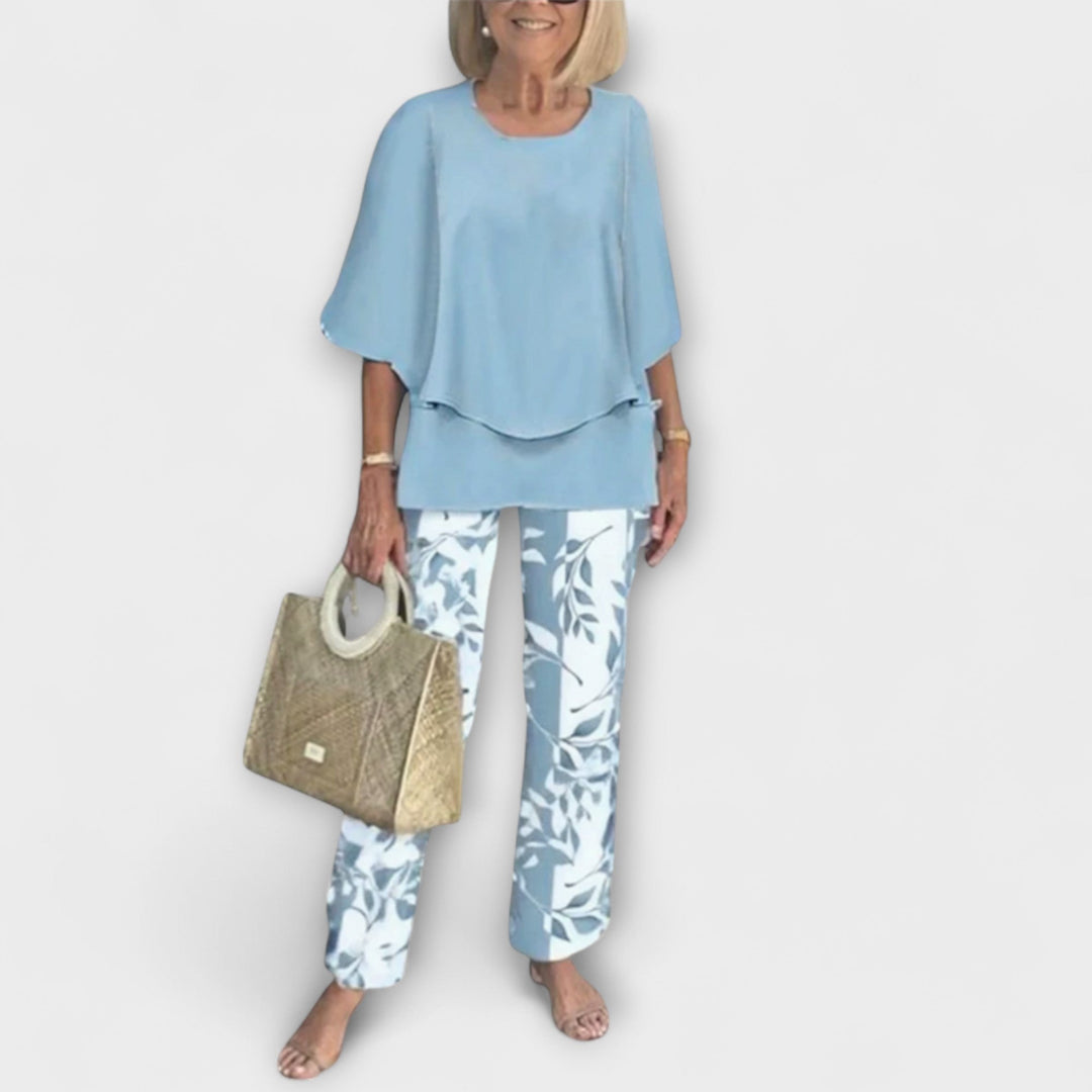 Sinead – Modern Set with Comfortable Blouse and Pants