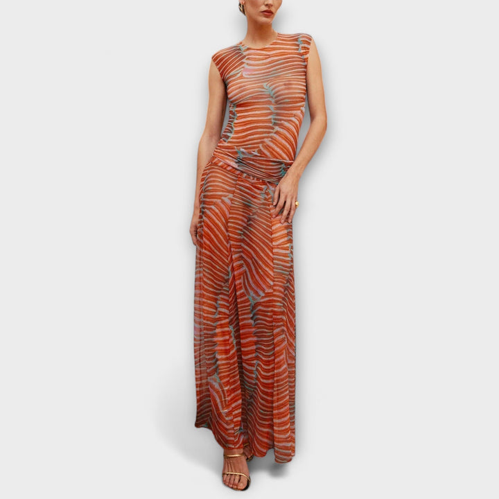 Phoenix – Shining mesh bodysuit