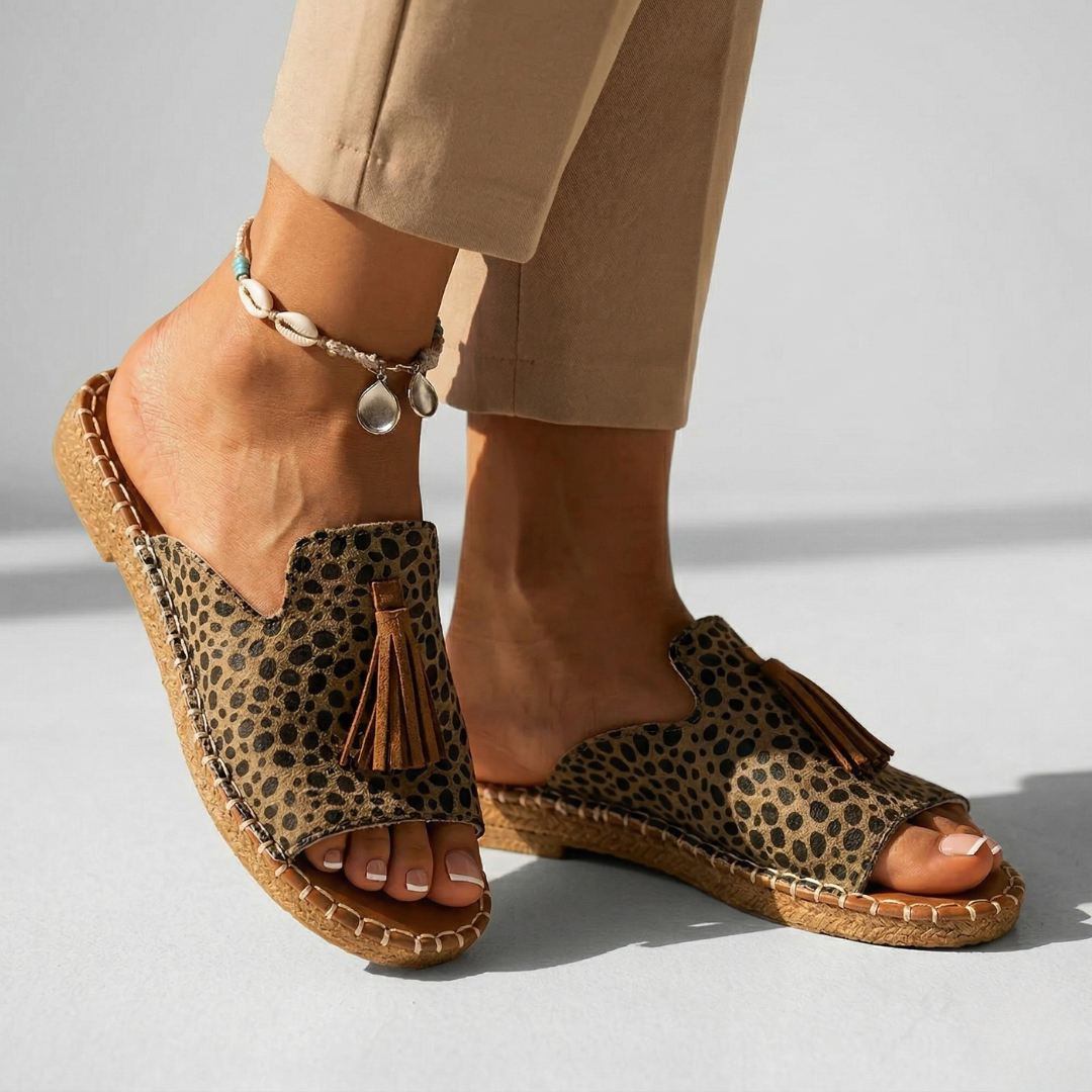 Connie - Comfortable flat sandals