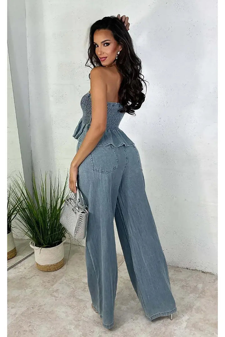 FIONA – STYLISH TWO-PIECE DENIM SET