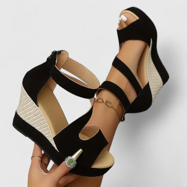 Solvej | Orthopedic Wedge Heel Sandals