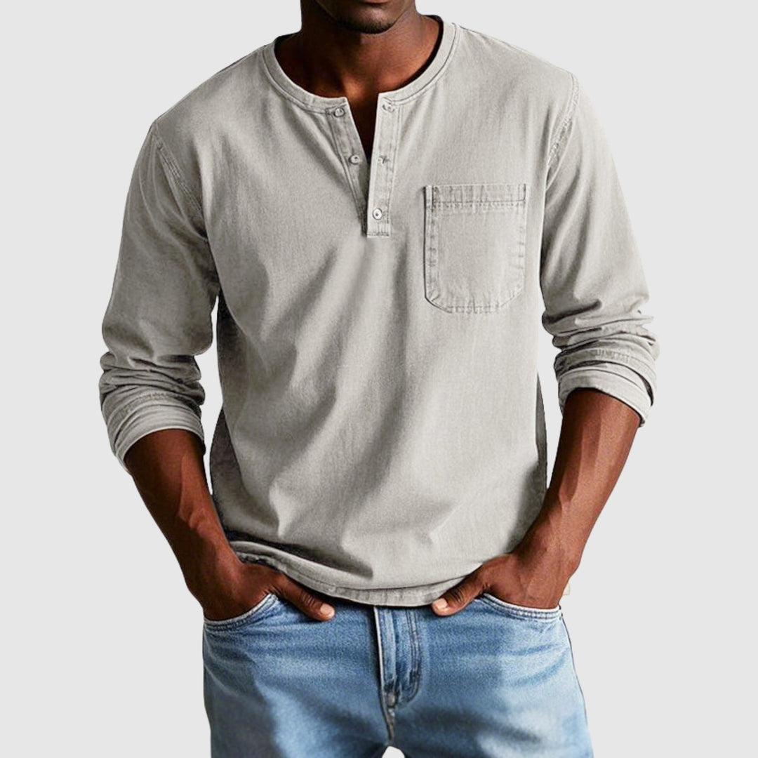 Fionn - Long-Sleeve Vintage Shirt