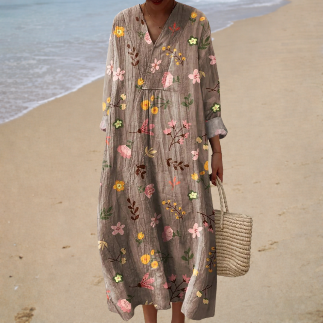 Summer Dress with Flattering Pattern