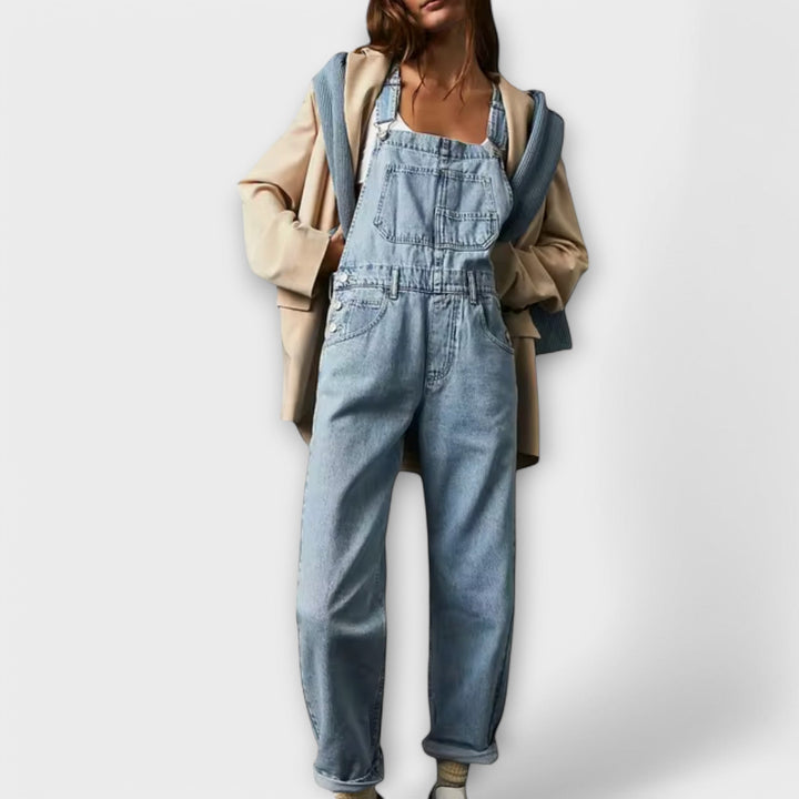 Caoimhe – Loose Denim Overalls