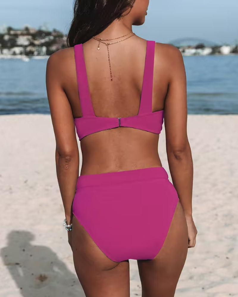Klara - High-waisted swimsuit