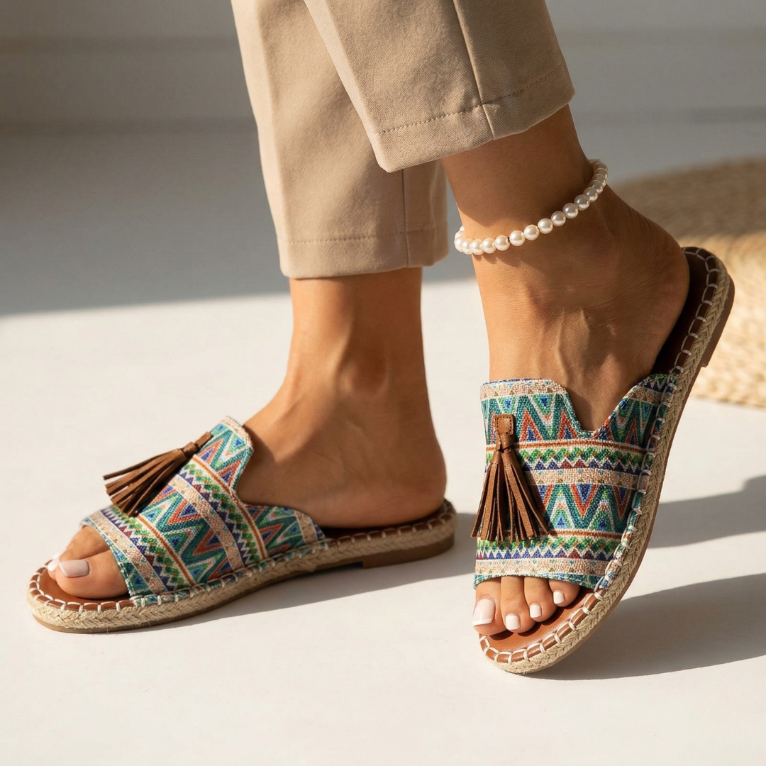 Connie - Comfortable flat sandals