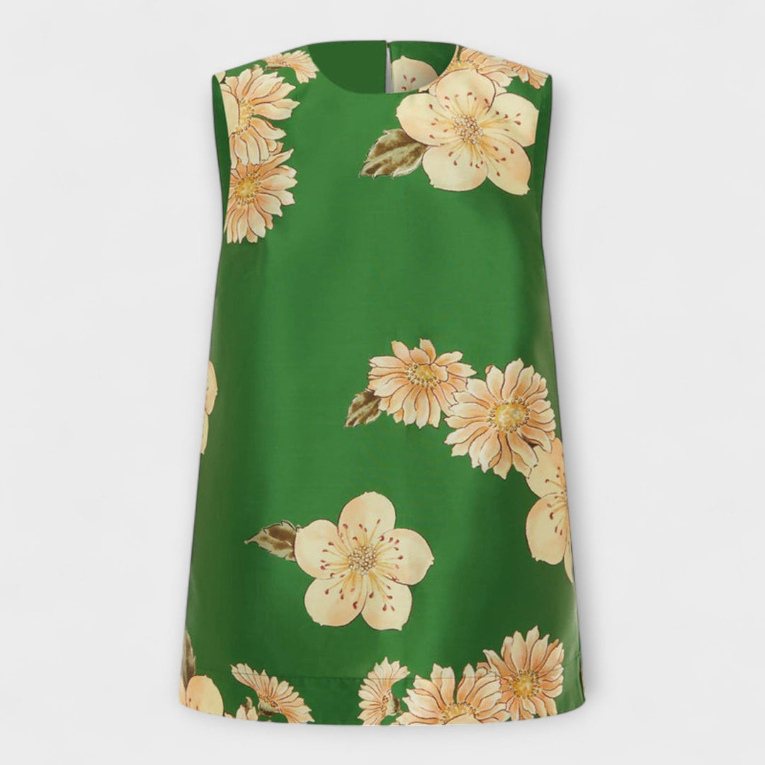 Ciara – Sleeveless Jumpsuit in Sage Green