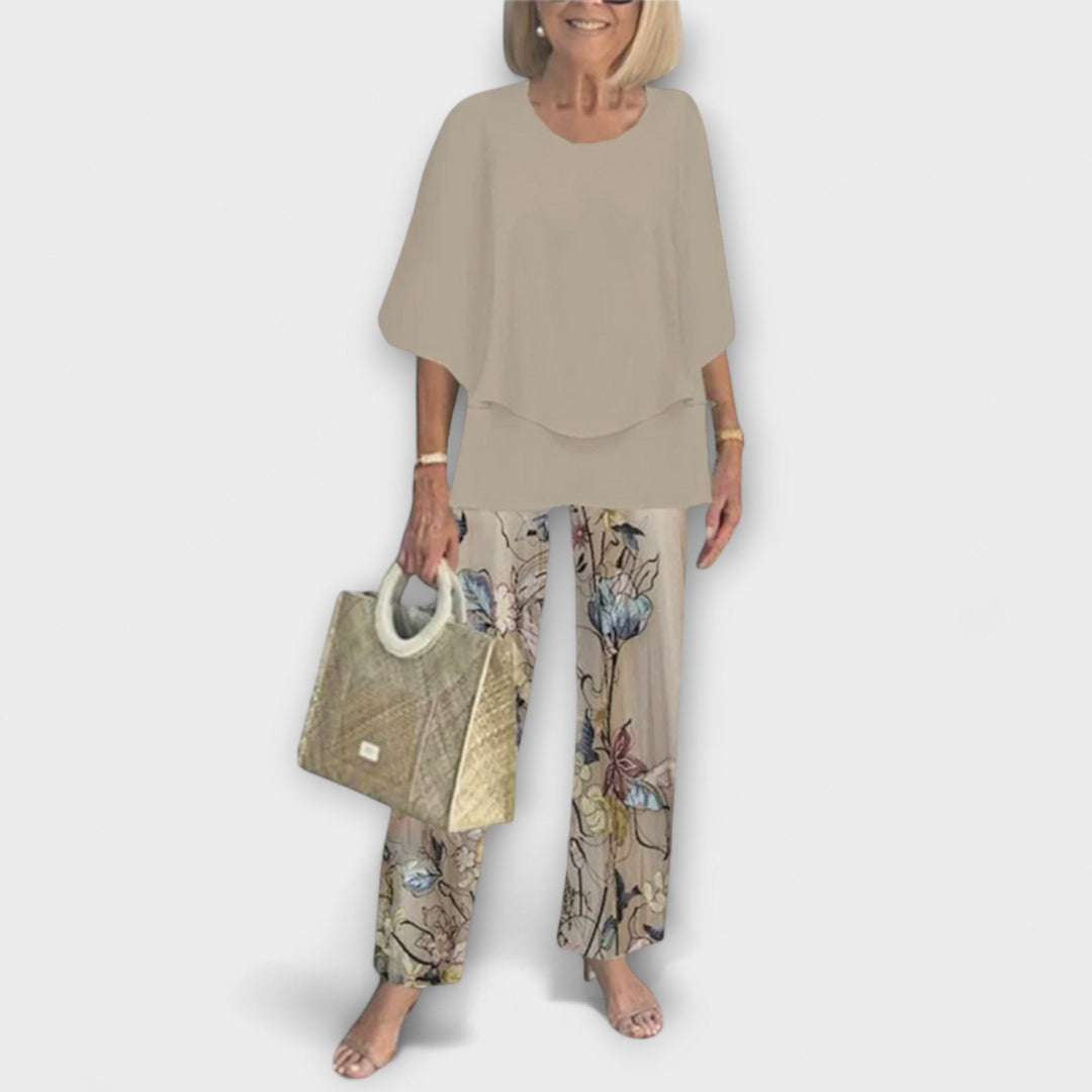 Sinead – Modern Set with Comfortable Blouse and Pants