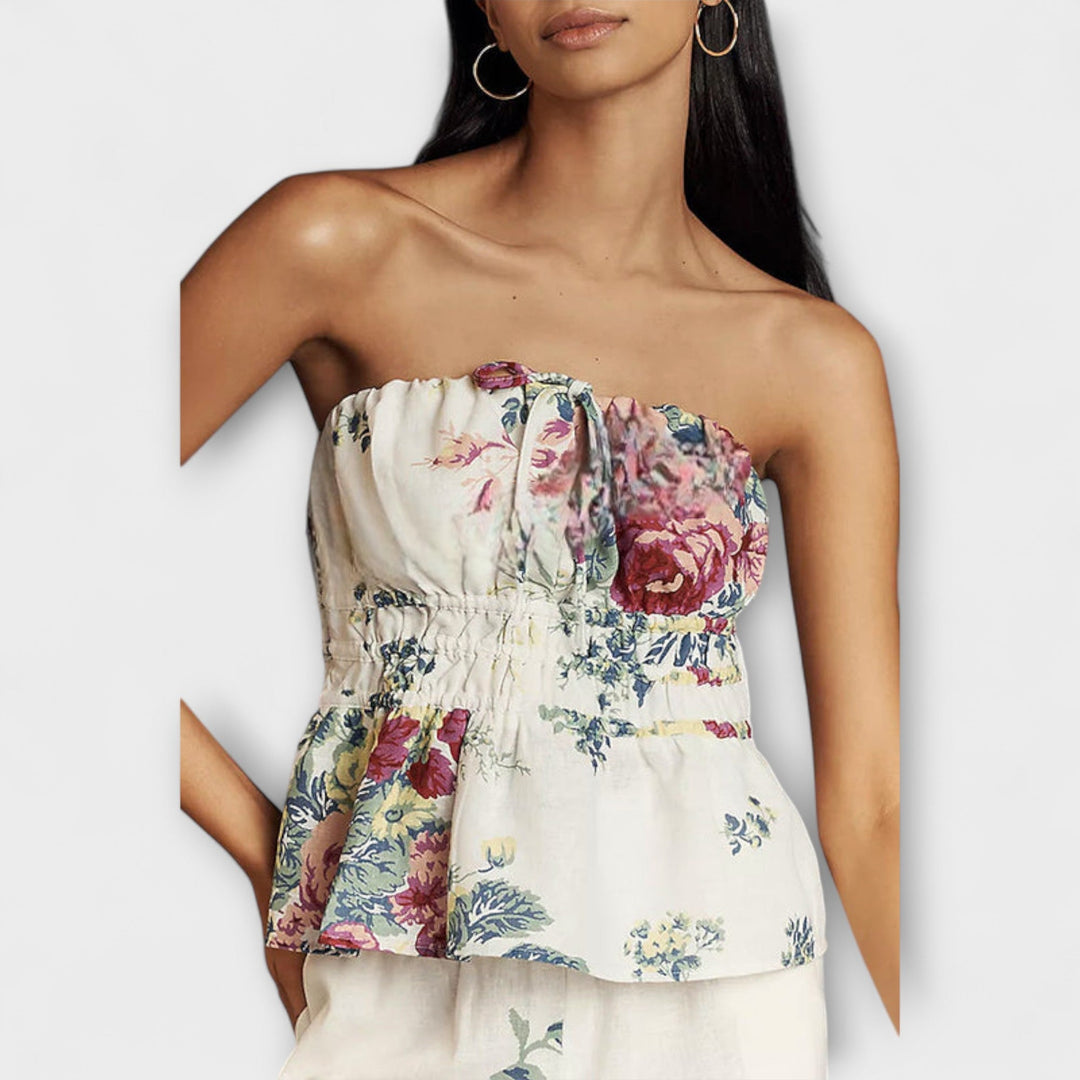 Indigo – Floral Summer Dress Set