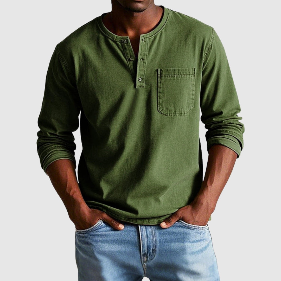 Fionn - Long-Sleeve Vintage Shirt
