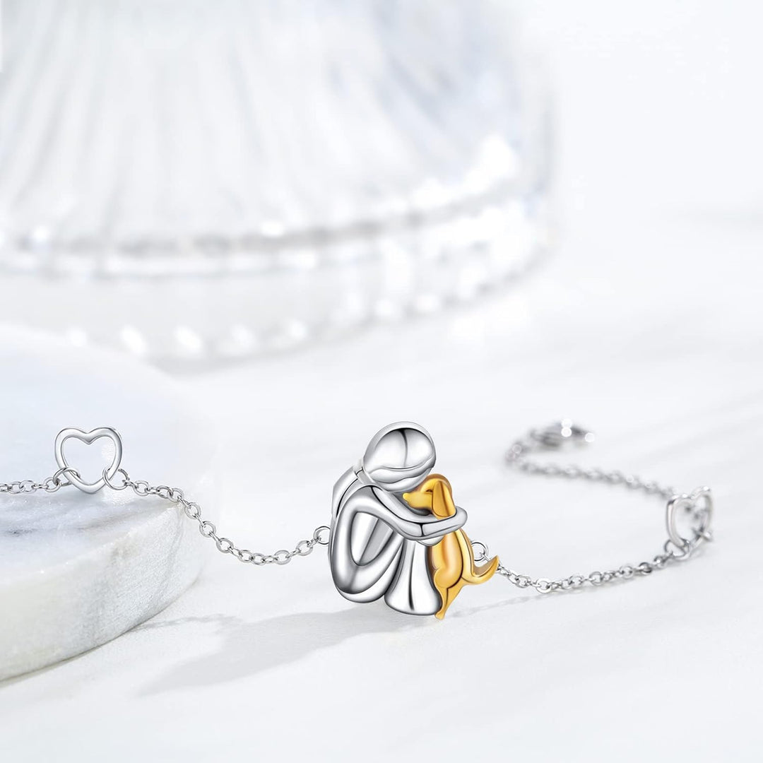 'Hug' Necklace (Dog)