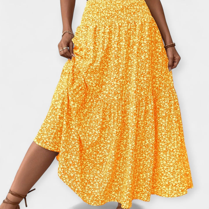 Floral Print Skirt