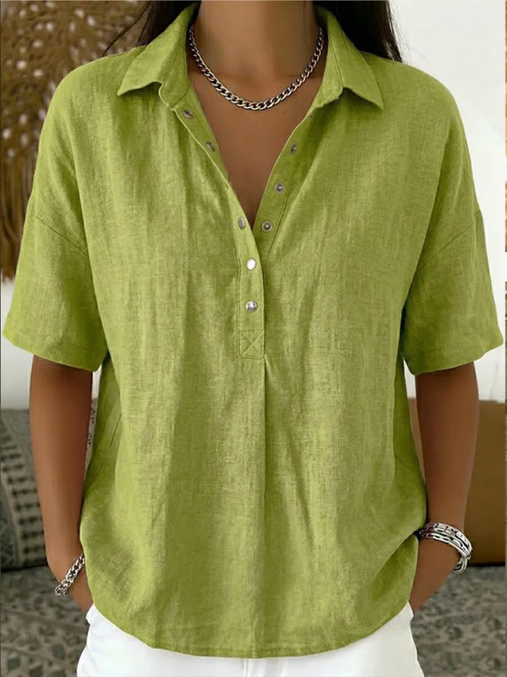 Helene™ | Collared Blouse