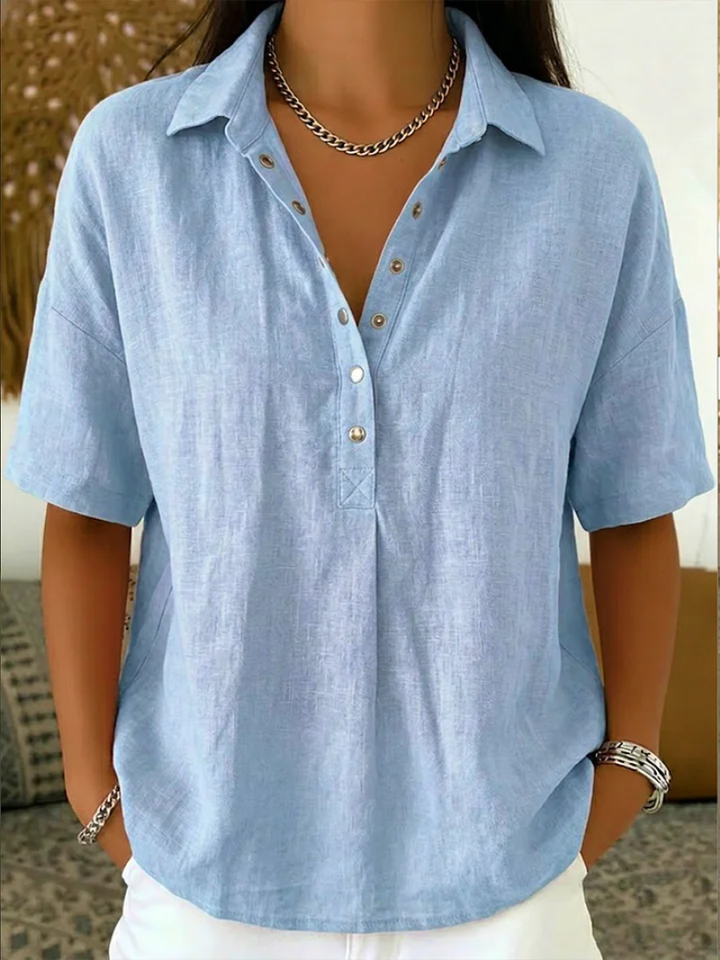 Helene™ | Collared Blouse