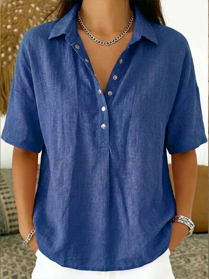 Helene™ | Collared Blouse